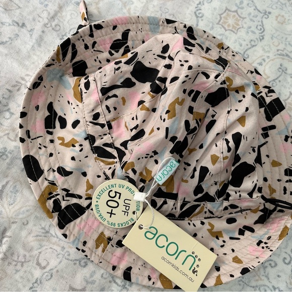 Acorn Pink and Blue Hat Stylish Accessories - Picture 8 of 9